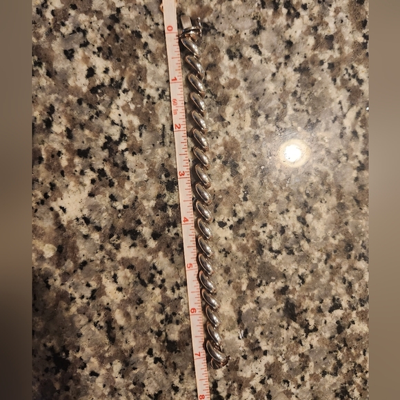 Handmade Sterling Silver 925 San Marco Bracelet Stamped 925 Italy - Picture 7 of 9